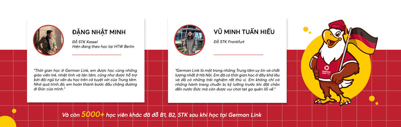 Feedbacks của học viên sau khi hoàn thành khóa học tiếng Đức tại German Link